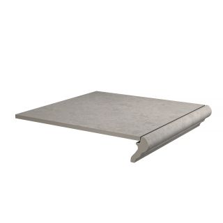 Керамогранит Kerama Marazzi SG956300N\3 Подступенок Ферони серый светлый матовый 30x9,6x0,8