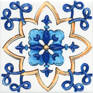 Плитка Kerama Marazzi STG\A450\5232 Декор Капри майолика глянцевый 20x20x0,69