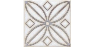 Керамогранит Kerama Marazzi STG\A401\1266H Вставка Амальфи орнамент коричневый  9,8x9,8x0,7