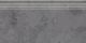 Керамогранит Kerama Marazzi DD205120R\3BT Плинтус Про Лаймстоун серый темный натуральный обрезной 60x9,5x0,9
