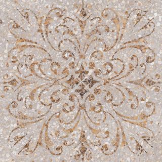 Керамогранит Kerama Marazzi SG632020R\GCF Ступень клееная Терраццо бежевый  33x60x0,9