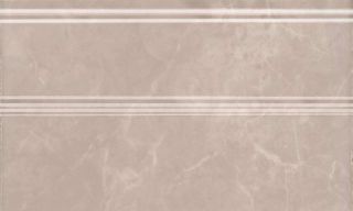 Плитка Kerama Marazzi FMB009 Плинтус Гран Пале белый глянцевый 25x15x1,5