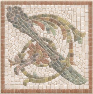 Плитка Kerama Marazzi HGD\A141\17000 Декор Виченца Вилка глянцевый 15x15x0,69