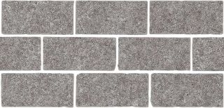 Керамогранит Kerama Marazzi BR024T Бордюр Роверелла бежевый мозаичный  34,5x14,7x0,9