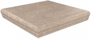 Керамогранит Kerama Marazzi DD900100R\GR Керамическая ступень 30x30x0,8 фронтальная Про Стоун бежевый