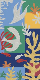 Плитка Kerama Marazzi KMD3STA137BR Декор Матисс 3 матовый обрезной 60x119,5x0,9