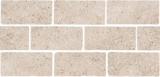 Керамогранит Kerama Marazzi BR023T Бордюр Роверелла серый мозаичный  34,5x14,7x0,9