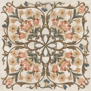 Керамогранит Kerama Marazzi VT\A17\SG1544L Декор Лирия ковёр угол лаппатированный обрезной 40,2x40,2x0,8