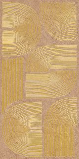 Плитка Kerama Marazzi KMD3STA114BR Декор Руссильон коричневый матовый обрезной 30x60x0,9