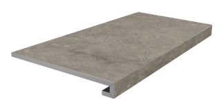 Керамогранит Kerama Marazzi KM8080G0001RGCF Ступень клееная фронтальная Портленд бежевый светлый матовый обрезной 33x80x0,9