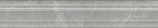 Плитка Kerama Marazzi BLF022R Бордюр Риальто серый светлый глянцевый обрезной 40x7,3x2,7