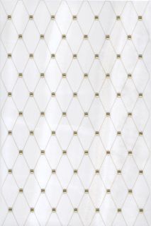 Плитка Kerama Marazzi AD\A288\8259 Бордюр Летний сад белый глянцевый 30x5,7x0,69