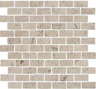 Керамогранит Kerama Marazzi MBD014 Декор Про Лаймстоун Антика 2 мозаичный бежевый матовый 32x30x0,9