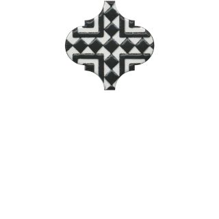 Керамогранит Kerama Marazzi 65012 Арабески серый глянцевый 26x30x0,7