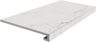 Керамогранит Kerama Marazzi SG850092R\GCF Ступень клеёная Монте Тиберио бежевый светлый лаппатированный 33x80x0,9