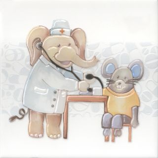 Плитка Kerama Marazzi VT\A502\5009 Декор Айболит 2 20x20x0,69