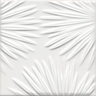 Плитка Kerama Marazzi KMD2SFB001BN Декор Агдаль 1 белый матовый структура 15x15x0,9