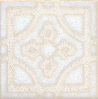 Плитка Kerama Marazzi STG\B405\1266H Керамическая вставка 9,8x9,8x0,7 Амальфи орнамент белый