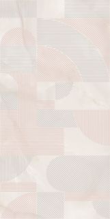 Плитка Kerama Marazzi KMD3STA106BR Декор Сен-Тропе синий глянцевый обрезной 60x119,5x0,9