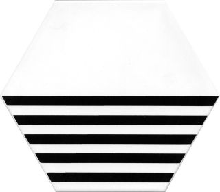 Плитка Kerama Marazzi 24002 Буранелли чёрный матовый 20x23,1x0,69