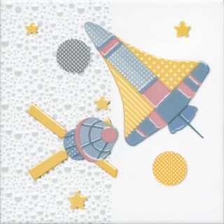 Плитка Kerama Marazzi VT\A370\5009 Декор Бон Вояж «Аэростат 2» 20x20x0,69