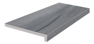 Керамогранит Kerama Marazzi DL600400R20\1 Подступенок Роверелла серый  60x12,5x2
