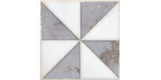 Керамогранит Kerama Marazzi STG\A406\1266H Вставка Амальфи орнамент коричневый  9,8x9,8x0,7