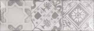Плитка Monopole Антик серая глянцевая с фаской 40158, 10x30 (1,02)
