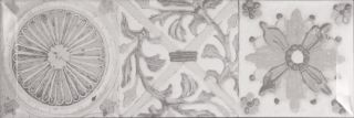 Плитка Monopole Антик серая глянцевая с фаской 40158, 10x30 (1,02)