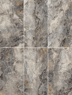 Керамогранит Realistik Доха полированный серебряный карвинг 84887, 60x120 (1,44)