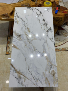 Керамогранит Realistik Лима полированный золотой карвинг 77055, 60x120 (1,44)