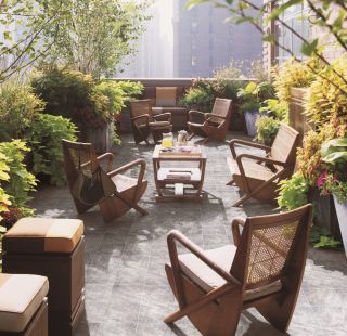 Плитка базовая Westerwalder Atrium Mittelgrau 60152, 31x31