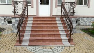 Ступень Westerwalder Atrium Mittelgrau Florentiner-Stufe 60137, 31x32