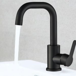 Смеситель для раковины Maretti Project Black PB32RP56, черный