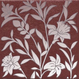 Плитка Kerama Marazzi HGD\C567\5293 Декор Барберино 3 бордо глянцевый 20x20x0,69