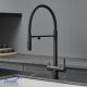 Cмеситель для кухни Ceruttispa ТОРРЕ B (TORRE B) CT12135 чёрный матовый