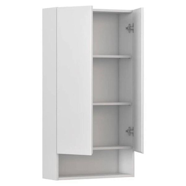 Шкаф подвесной Vigo Wing 195 поставляется в разобранном виде белый