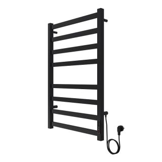 Полотенцесушитель электрический Azario Palermo AZ83858B 50x80 см чёрный