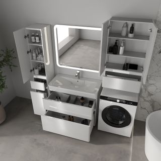 Шкаф подвесной Style Line Атлантика СС-00002566 60 см белый глянец