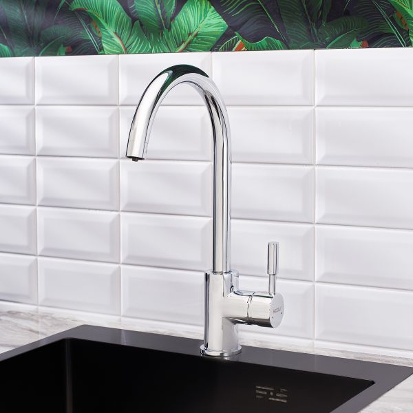 Смеситель для кухни BOOU B9097J с фильтром для питьевой воды хром