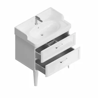 Тумба под раковину Kerama Marazzi Помпеи PO.M.80.2\WHT 80 см белый