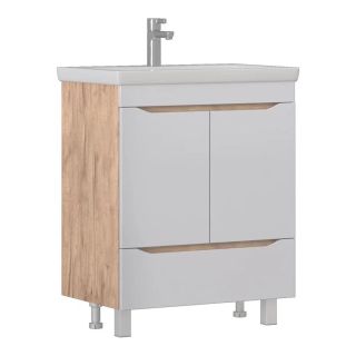 Тумба под раковину напольная Vigo Grani 285 70 см дуб золотой