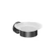 Мыльница Kerama Marazzi Изола IS.03.KM.BLK.M чёрный матовый