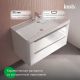 Тумба с раковиной IDDIS Клауд Икс (Cloud X) CLX10W0i95K 100 см белый