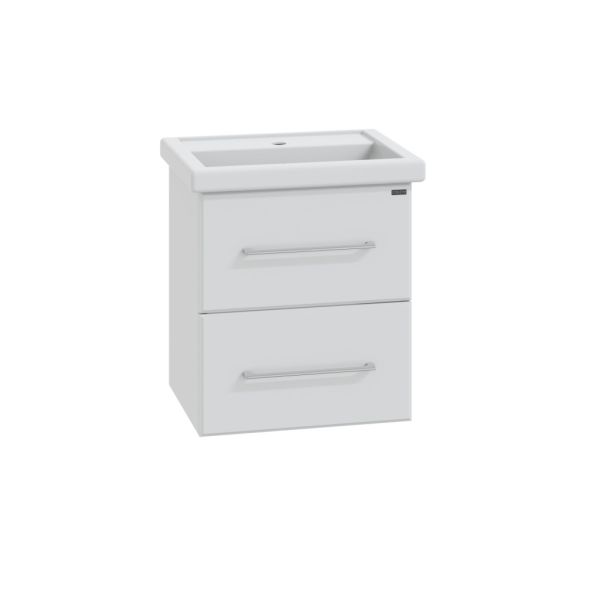 Подвесная тумба под раковину Санта Омега 207035 50 см белый