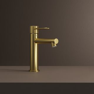 Смеситель для раковины IDDIS Дюна (Duna) DUNMG00i01 золото матовое