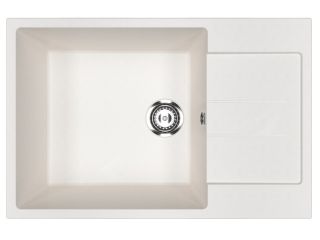 Кухонная мойка Ulgran Classic U-602-341 ультра-белый Кухонная мойка Ulgran Classic U-602-341 ультра-белый