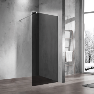 Душевая перегородка Vincea Walk-in VSG-1W900GF 100 см хром стекло тонированное матовое