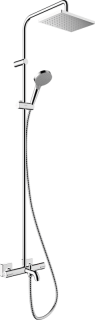 Душевая стойка Hansgrohe Vernis Shape Showerpipe 230 1jet EcoSmart 26098000 хром