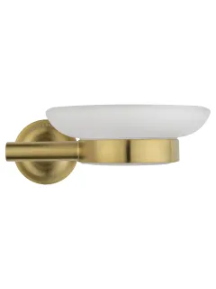 Мыльница с держателем Wonzon & Woghand Simple WW-6522-BG брашированное золото